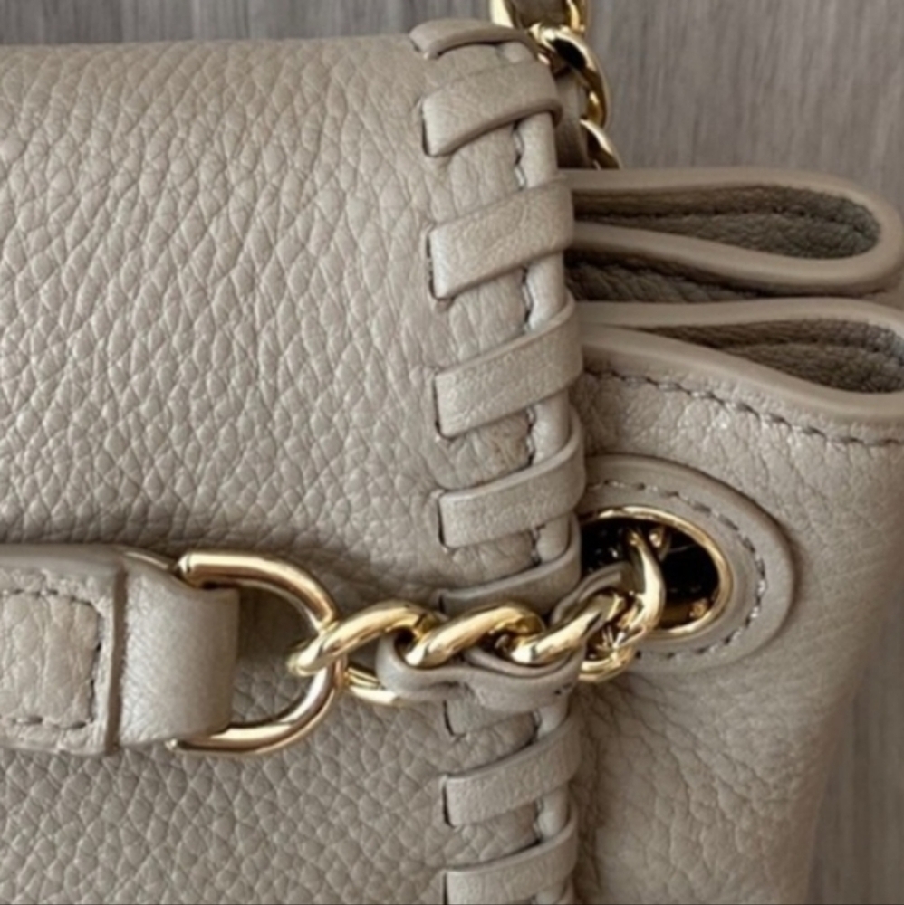 Tory Burch Taupe Shoulder Bag - Picture 9 of 9